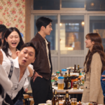 Scene from the ending of Meu Idol é Meu Chefe