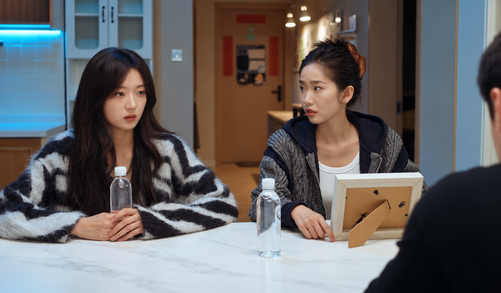 Shang Zhitao e Sun Yu empacotam lembranças antes da mudança para Harbin