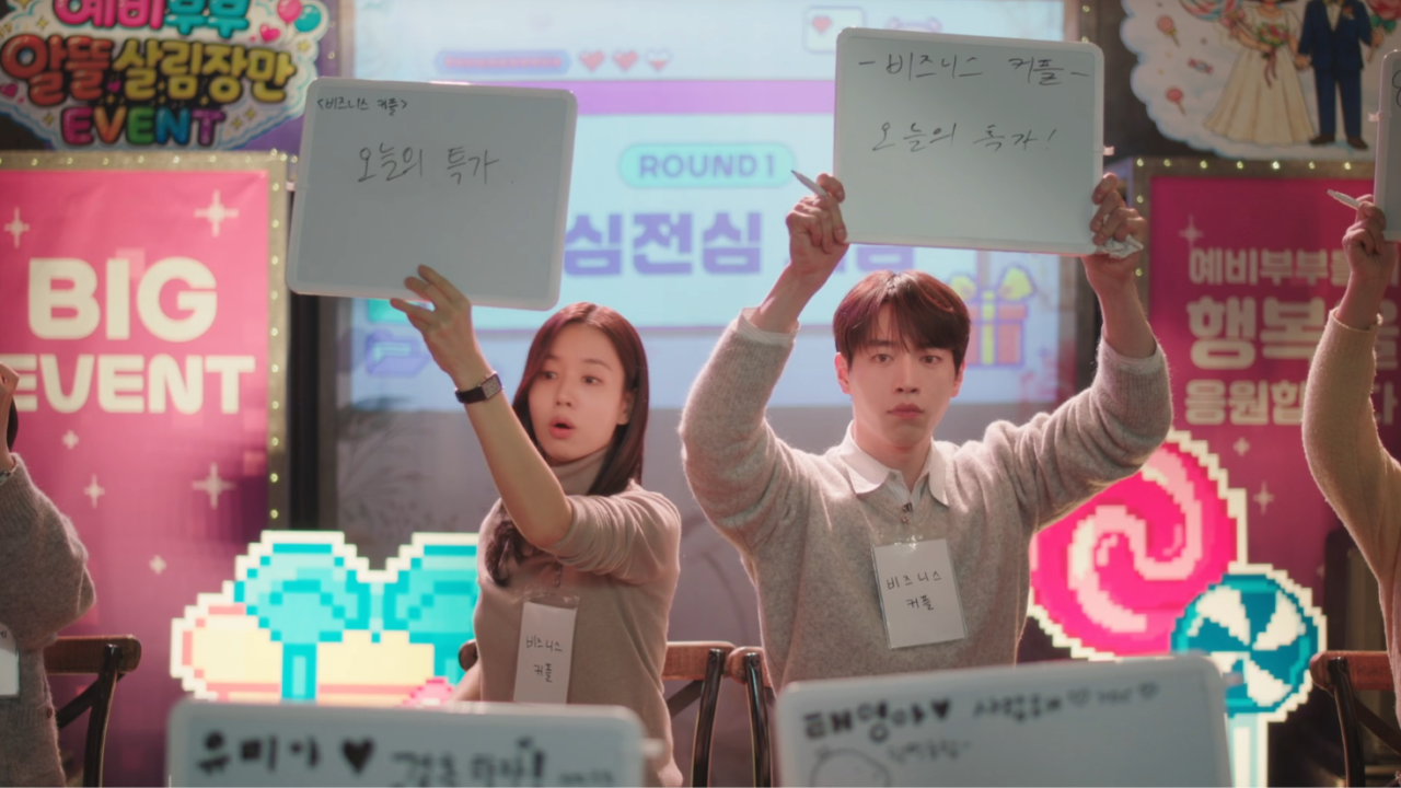 Seo Kang-joon e Ahn Eun-jin juntos em Um Amor Diferente do Seu