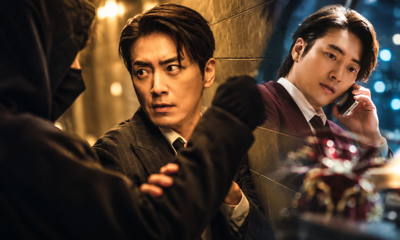 Actor Lee Jun Hyuk in scenes from webtoon-adapted dramas.