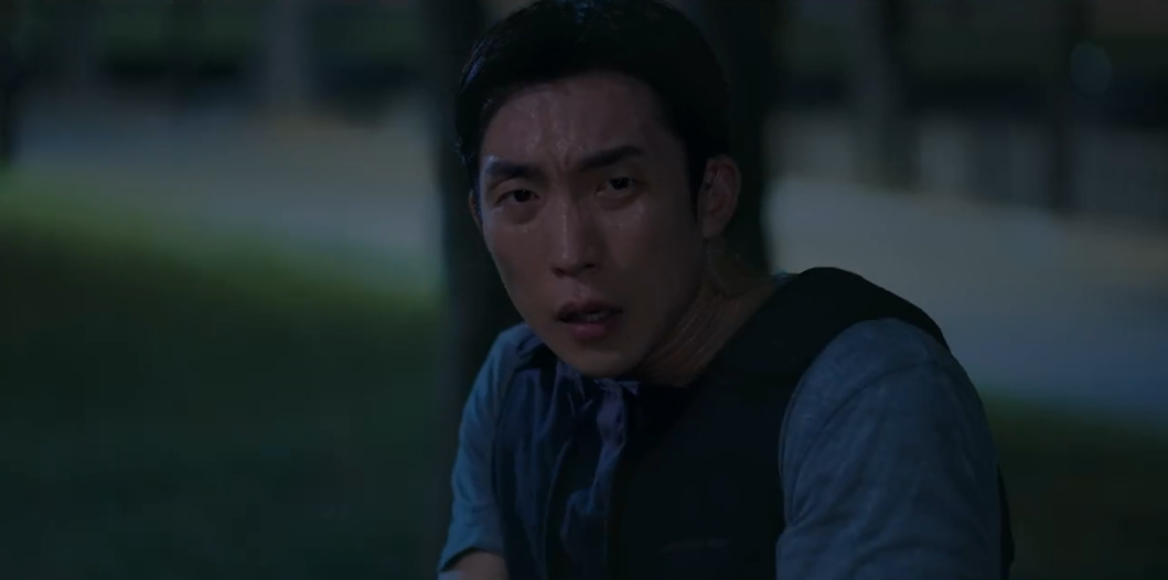  Lee Sang-yi em seu personagem em A Justiceira.