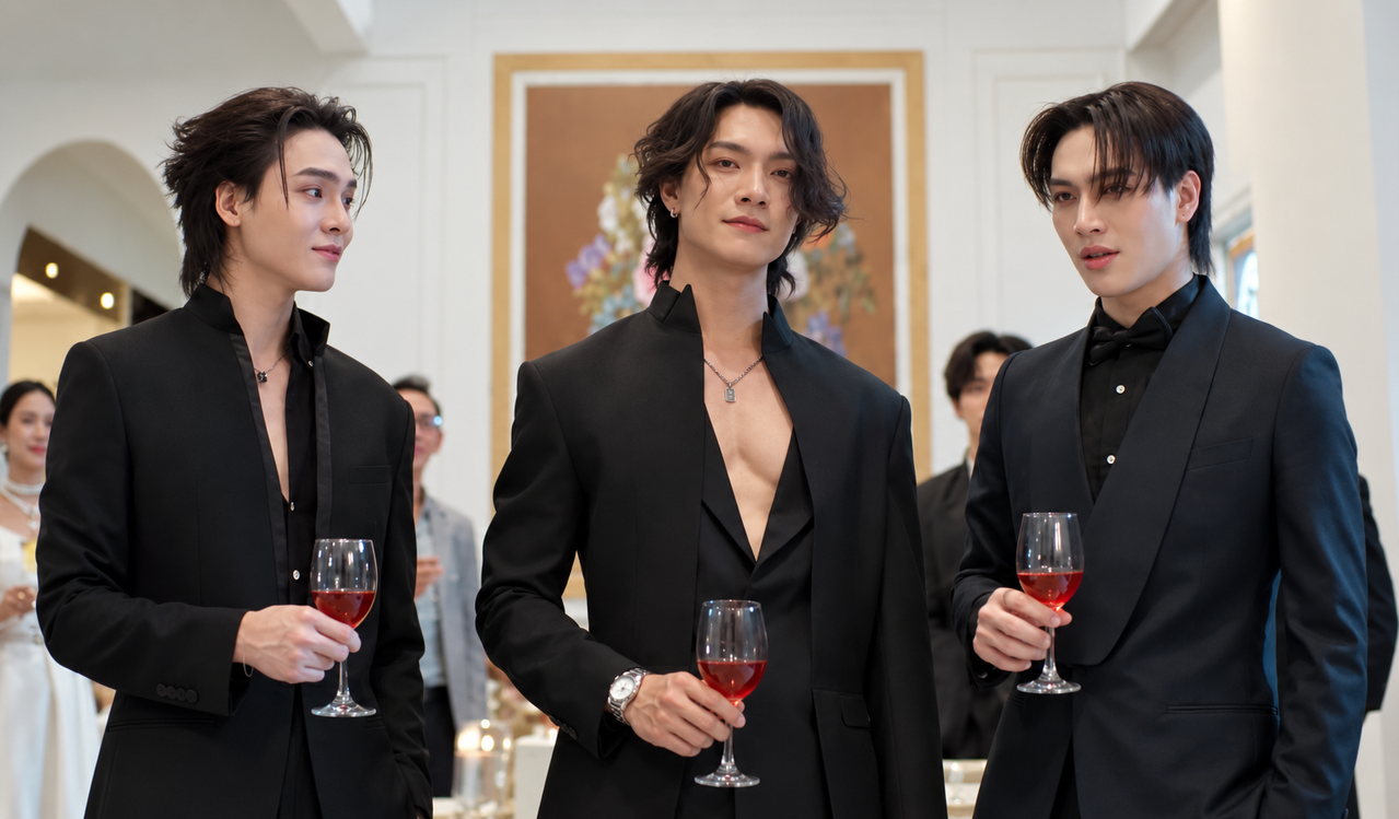 Nakhun, Nakhin, and Naphitch together in Knot The Series