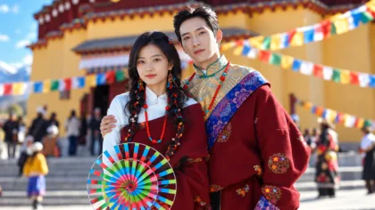 Jing Boran and Sun Qian in The Early Spring