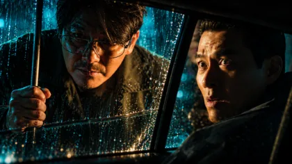 Hyun Bin e Jung Woo Sung frente a frente na capa de Made in Korea 2