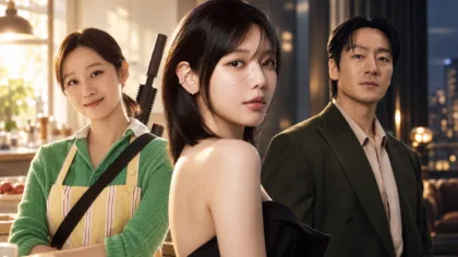 Choi Soo-young, Kong Hyo-jin e Park Hae-soo em capa sobre dez K-dramas grátis no Viki