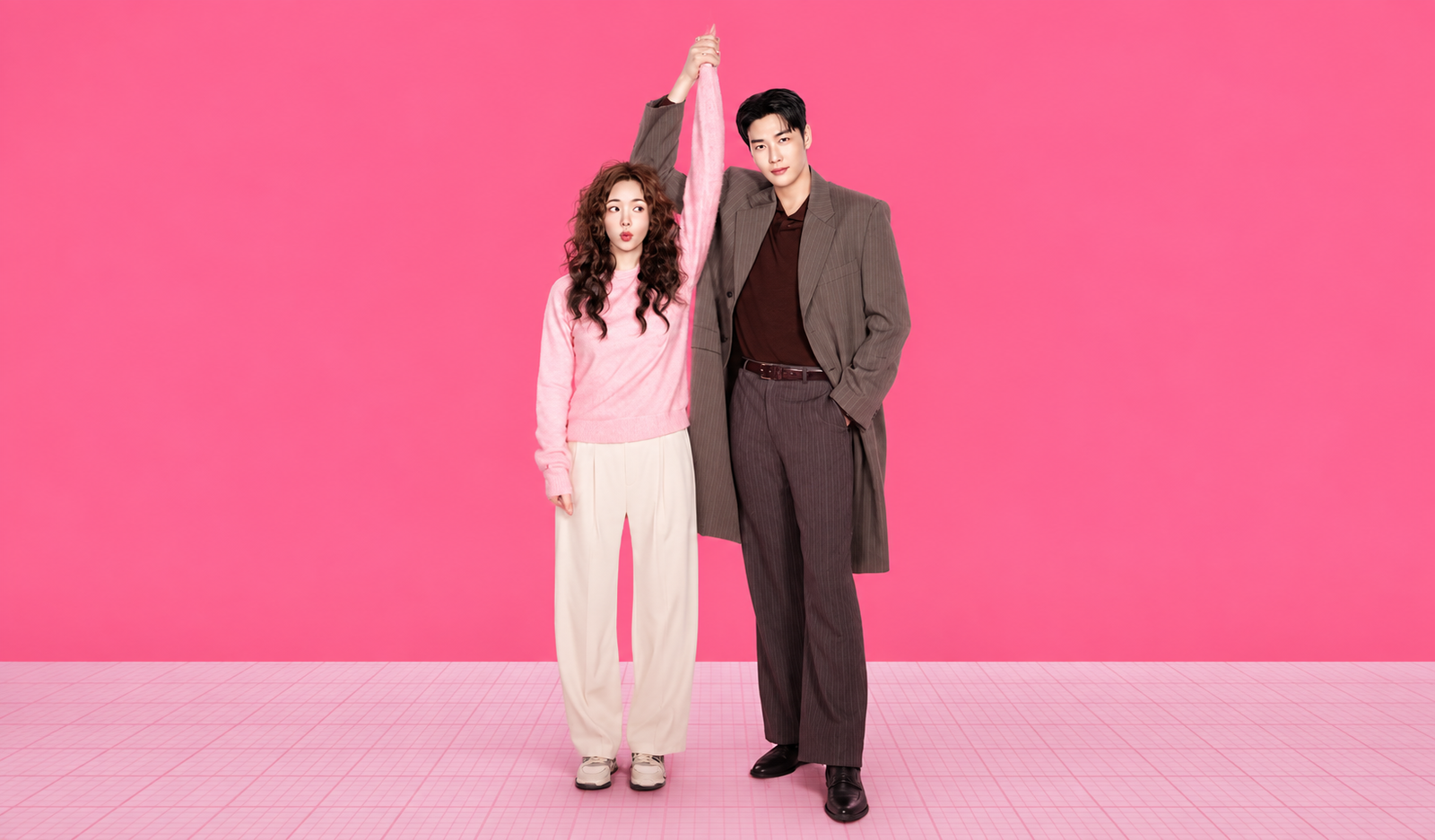 Atores principais do dorama Um Choque de Amor.
